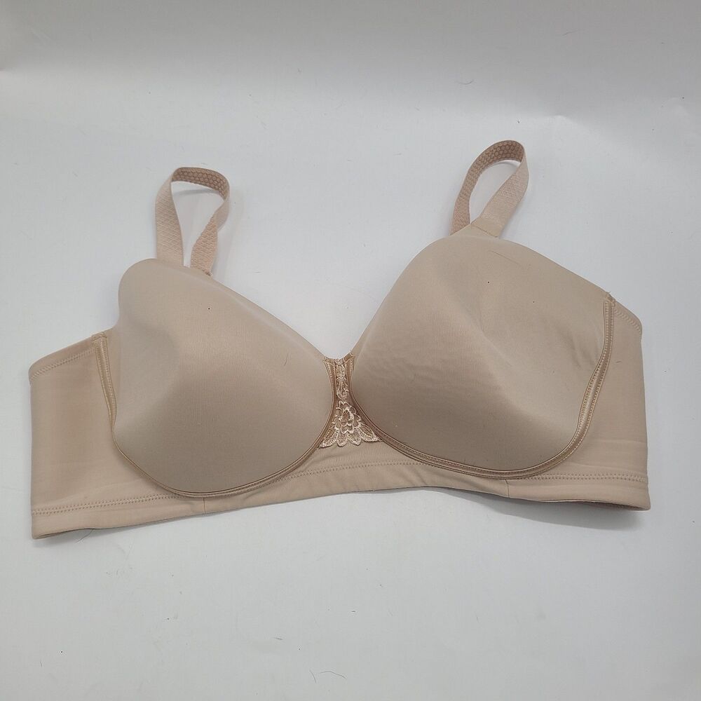 Vanity Fair Women's Bra Size 44D #71380 Wire Free Plus Full Figure